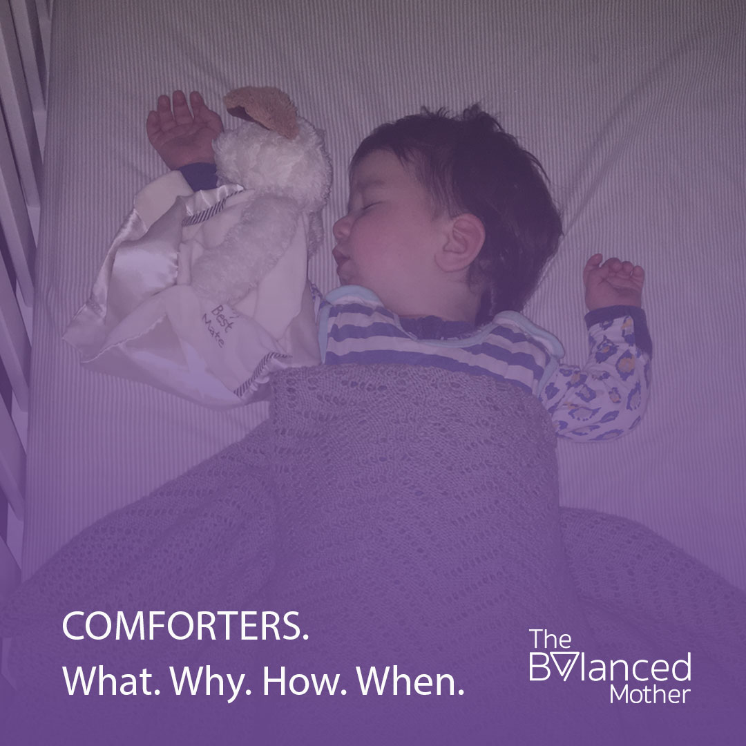 introducing comforter to baby
