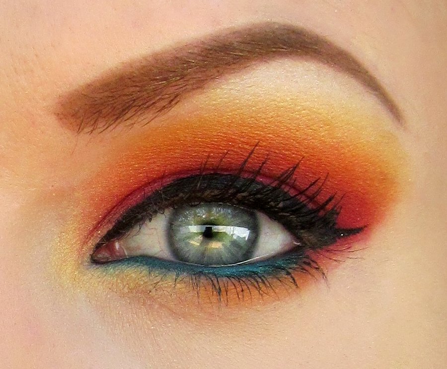 The Beautiful Life Of The Girl Next Door Makeup Geek sunrise look, a