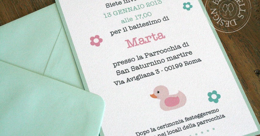 Bluebells Design Battesimo In Rosa E Verde Menta