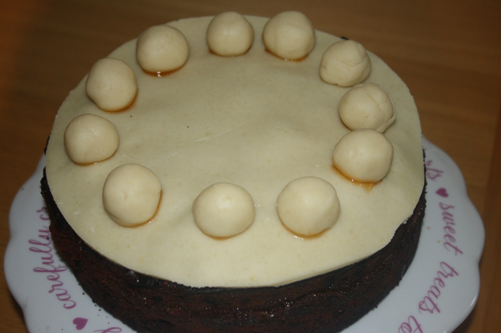 Caroline Makes.... Nigella Lawson Easter Simnel Cake