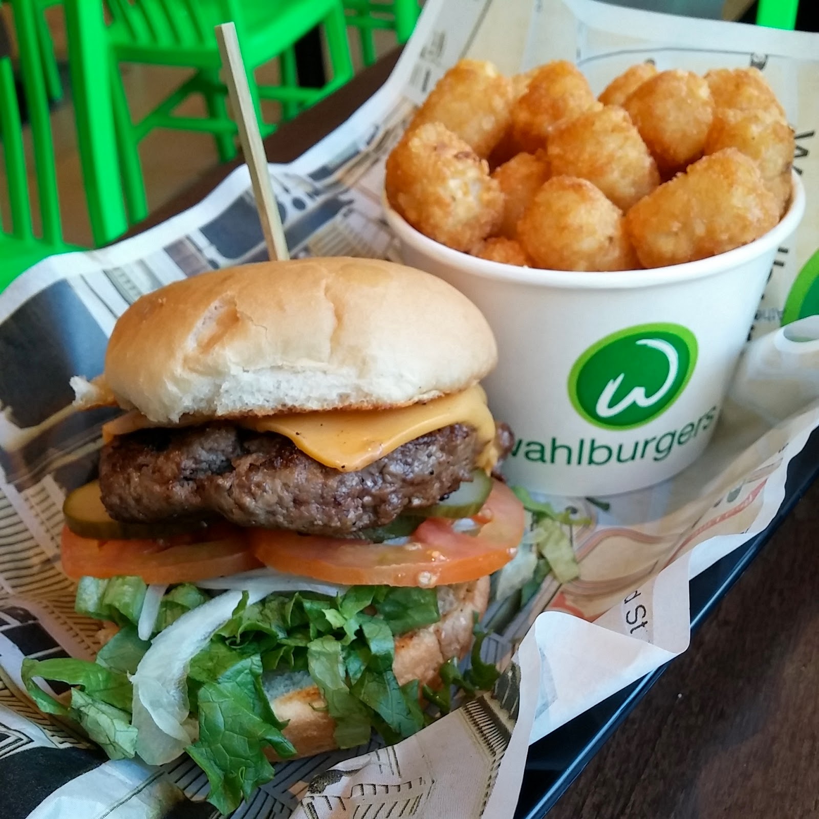Starving Foodie: Review - Wahlburgers Open in TO