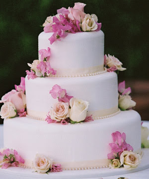 Simple Wedding Cake Decorating Ideas