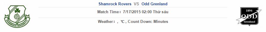 Shamrock Rovers vs Odd Grenland link vào 12bet