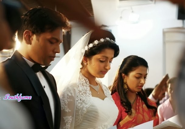 South Fans Actress Meera Jasmine Wedding Photos