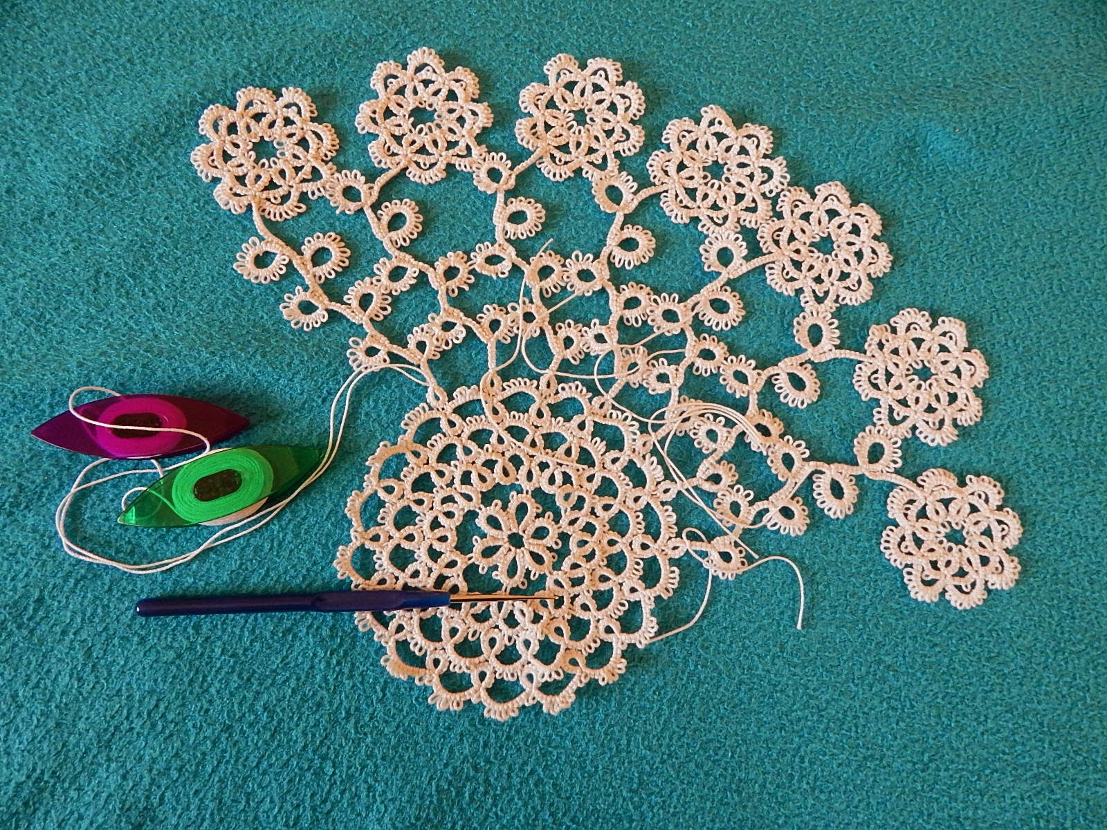Ms.crochet My Tatting doily