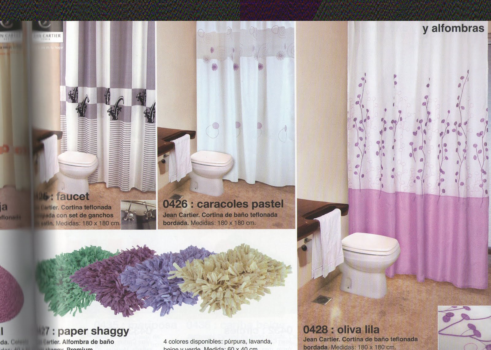 JEAN CARTIER TEMPORADA OTOÑO- INVIERNO 2011: ACCESORIOS PARA EL BAÑO