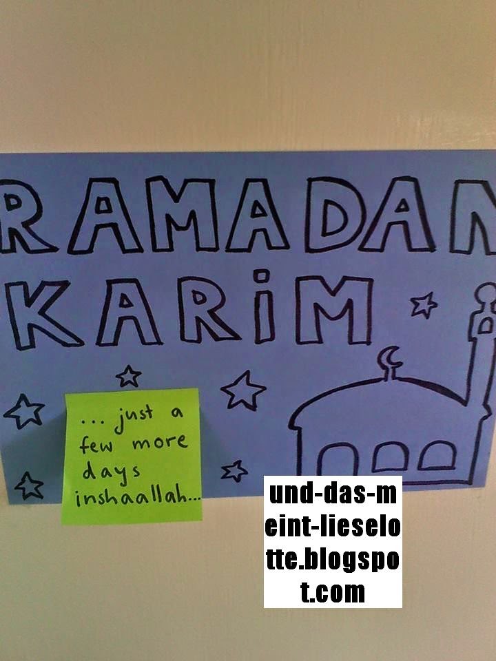 Und Das Meint Lieselotte Ramadankalender Fur Faule Ramadan