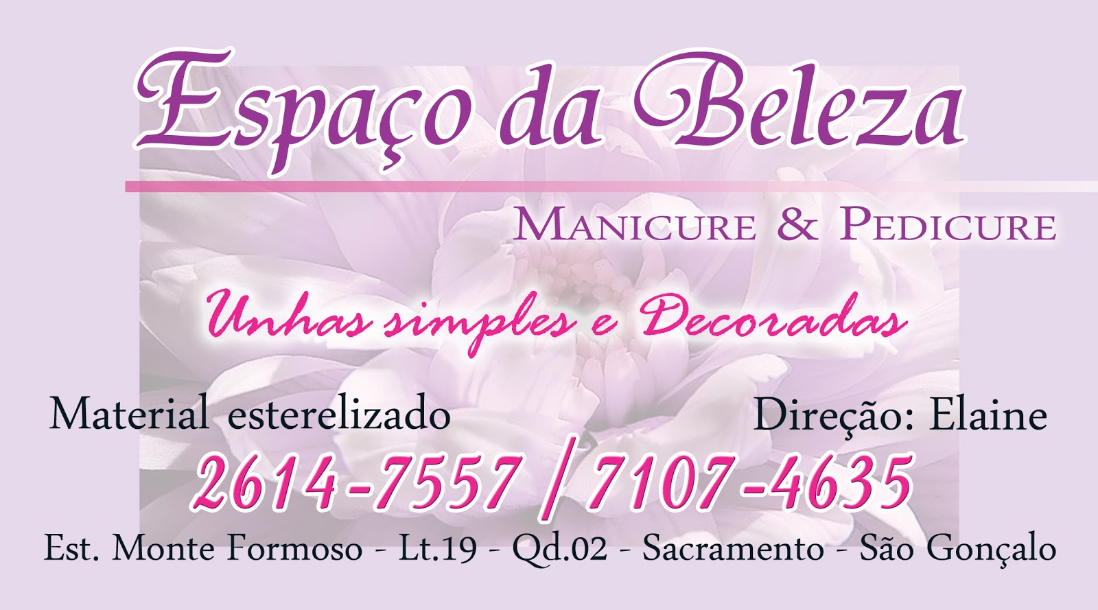 Featured image of post Cart o De Visita Para Manicure E Pedicure Encontre manicure e pedicure no mercadolivre com br