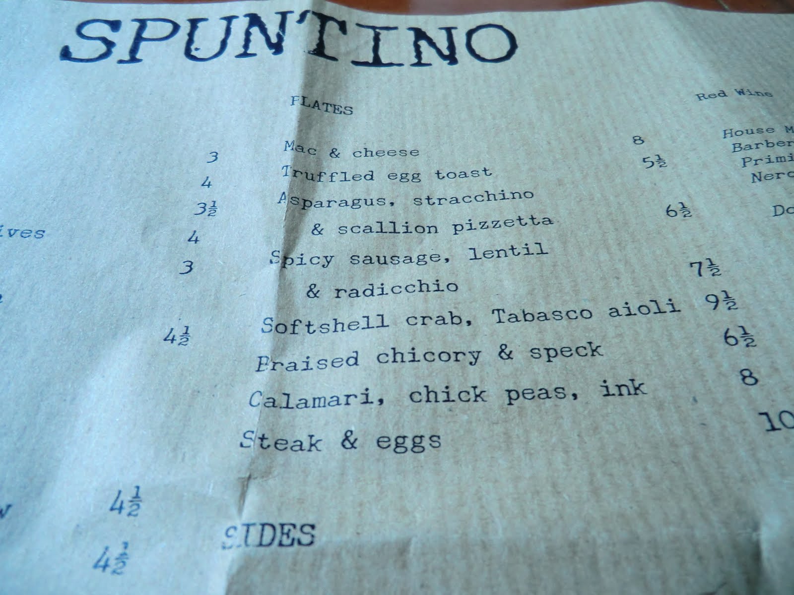 spuntino london
