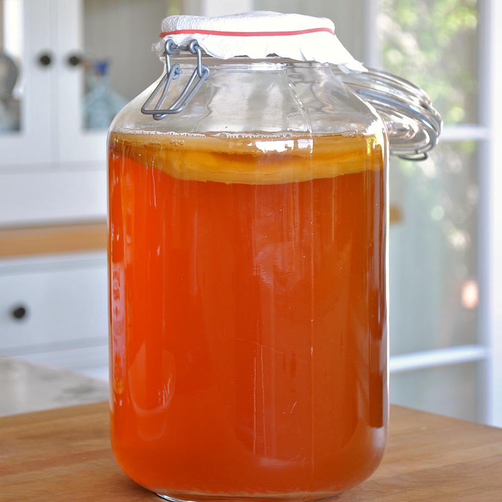 JULES FOOD... Kombucha brewed with Homemade Mother Scoby and 2nd