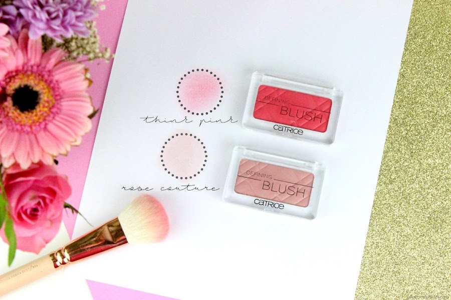 Les Defining Blush de Catrice ! julieetsesfutilites.com Avis Swatch Blog Auchan Maquillalia