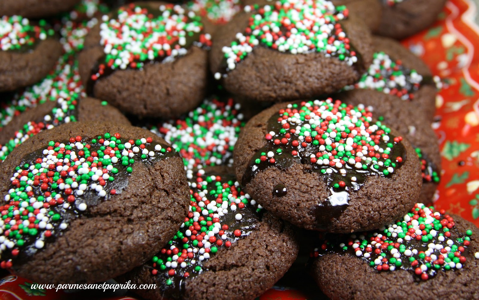 Parmesan et Paprika Christmas Cookies au Chocolat de Nigella