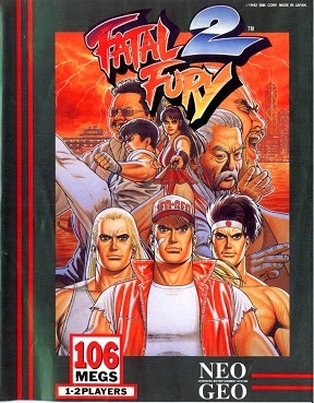 SNK's Fatal Fury 2 Artwork Art Board Print for Sale by luscastore