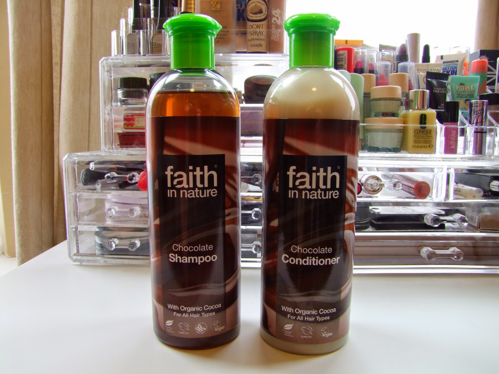 Faith In Nature Chocolate Hair Care Review LauraHadley.co.uk