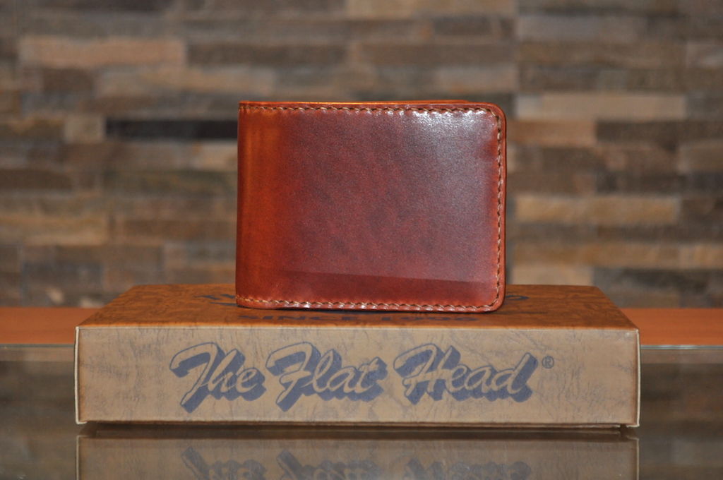 CoRLection The Flat Head "Shell Cordovan" Short Wallet