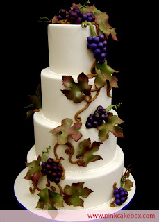 A Wine Country Wedding Cake A Wine Country Wedding Cake