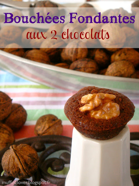 Recette bouchées fondantes chocolat courgette - muffinzlover.blogspot.fr