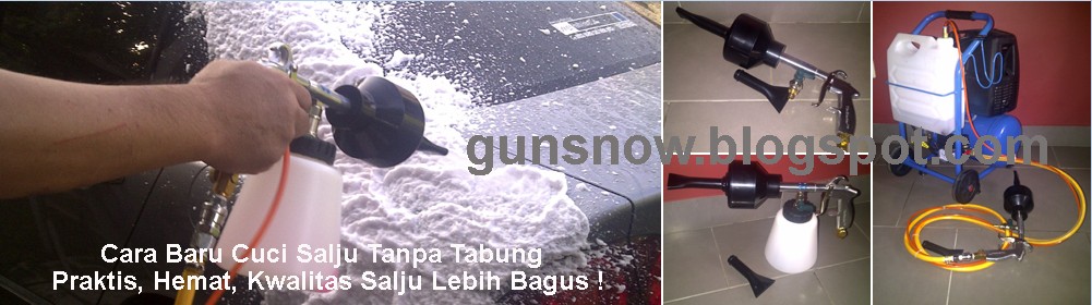 Produk Baru Gun Snow untuk Cuci Mobil/Motor Salju