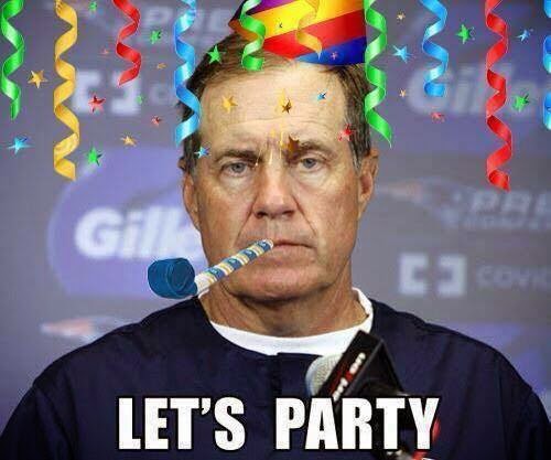 Let's Party - #LetsParty #BillBelichick#Patriots #Coach
