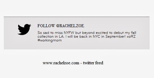 http://www.examiner.com/article/rachel-zoe-cancels-new-york-fashion-week-february-2014-show