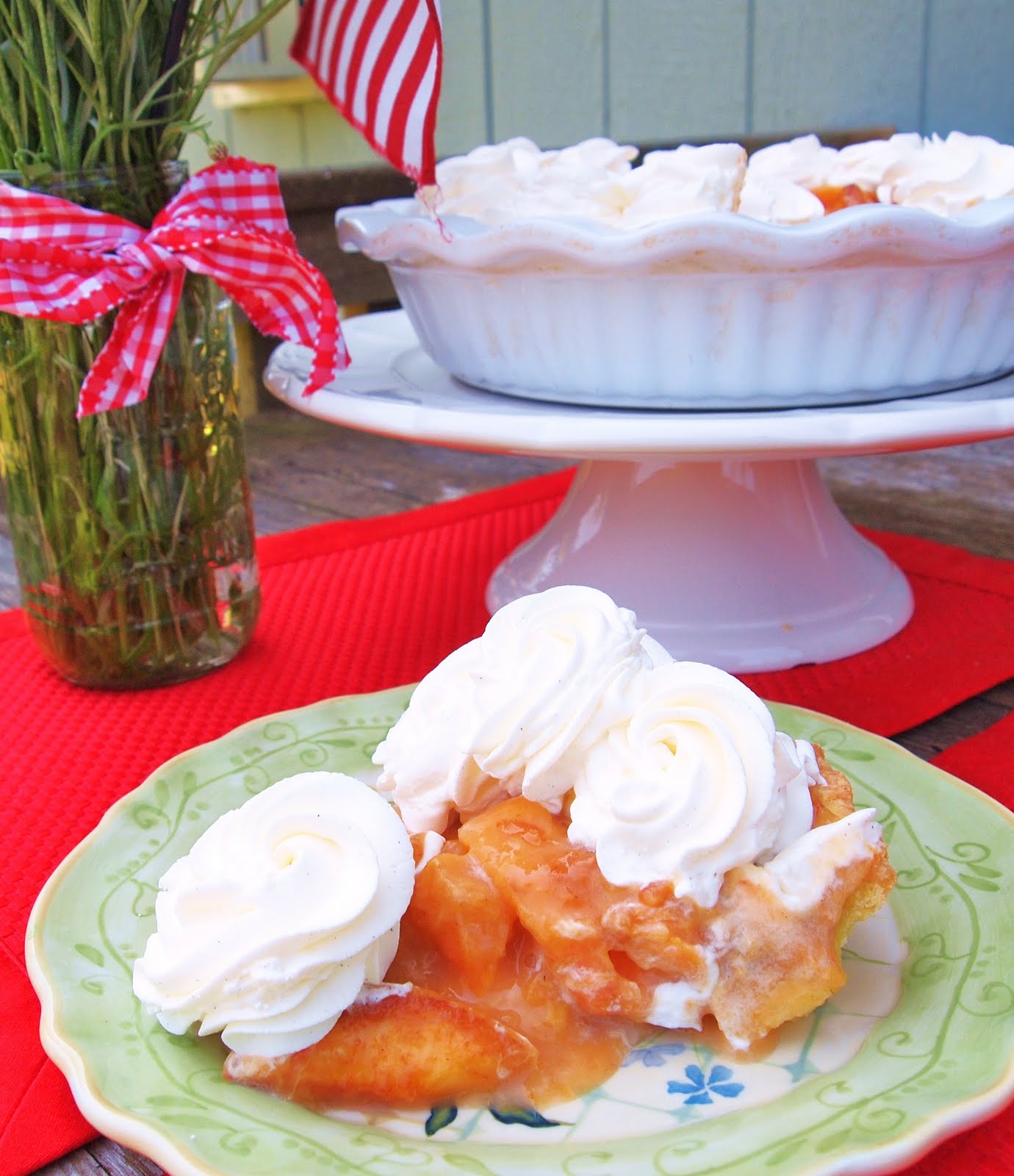 The Alchemist Fresh Peach Pie with a Shortbread Crust