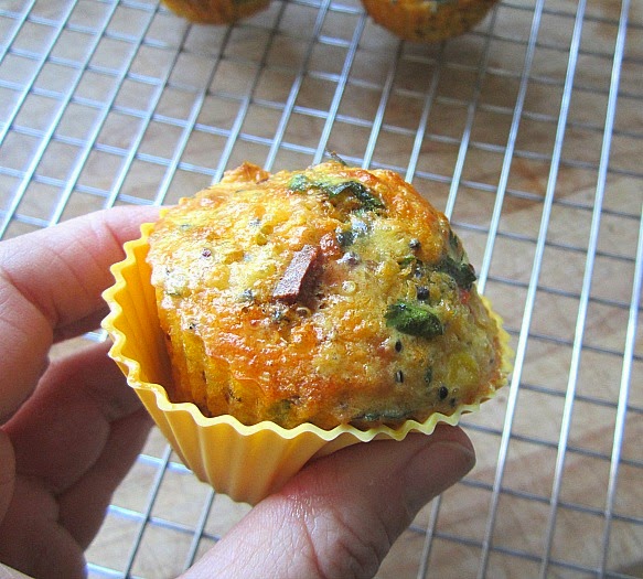 Southwestern Quinoa Egg Muffins