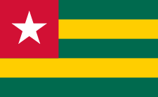 drapeau Togolais
