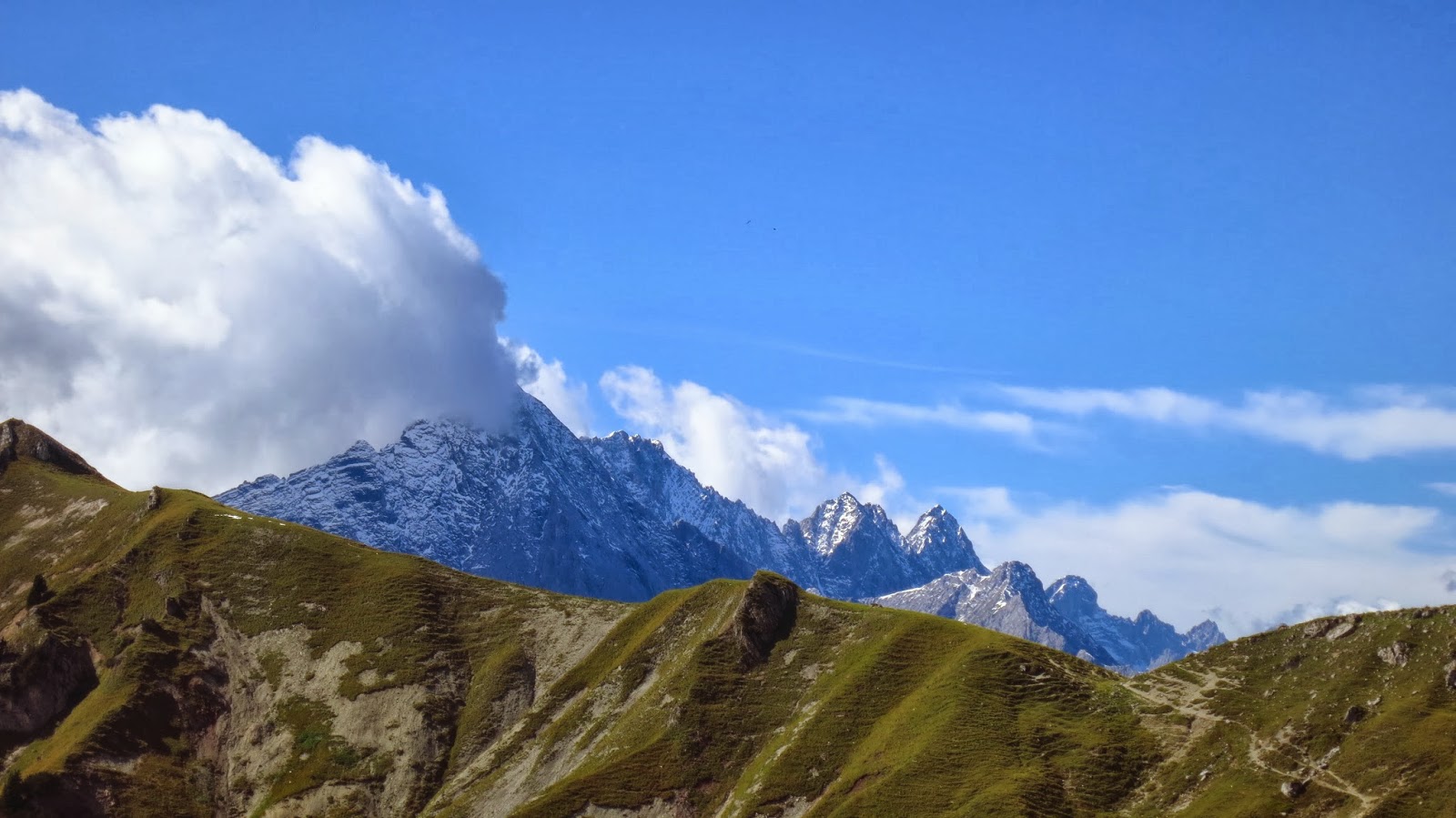 Austria Leutasch Wetterstein Hut Puittal