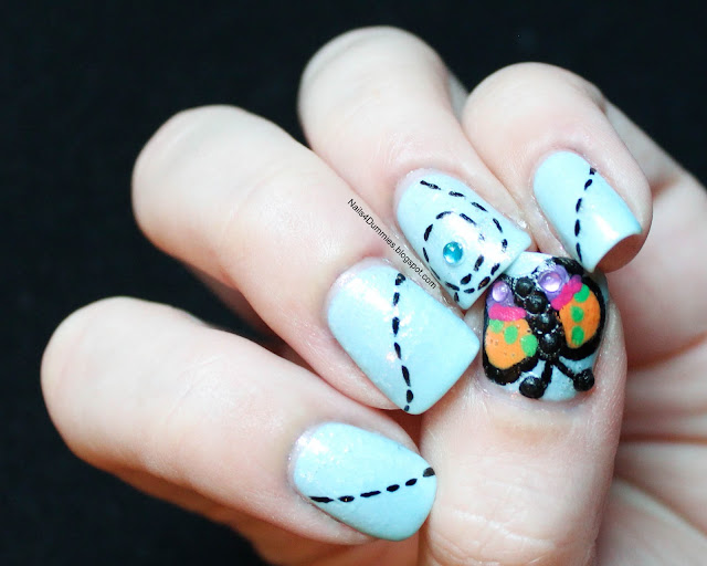 Sinful Colors butterfly mani