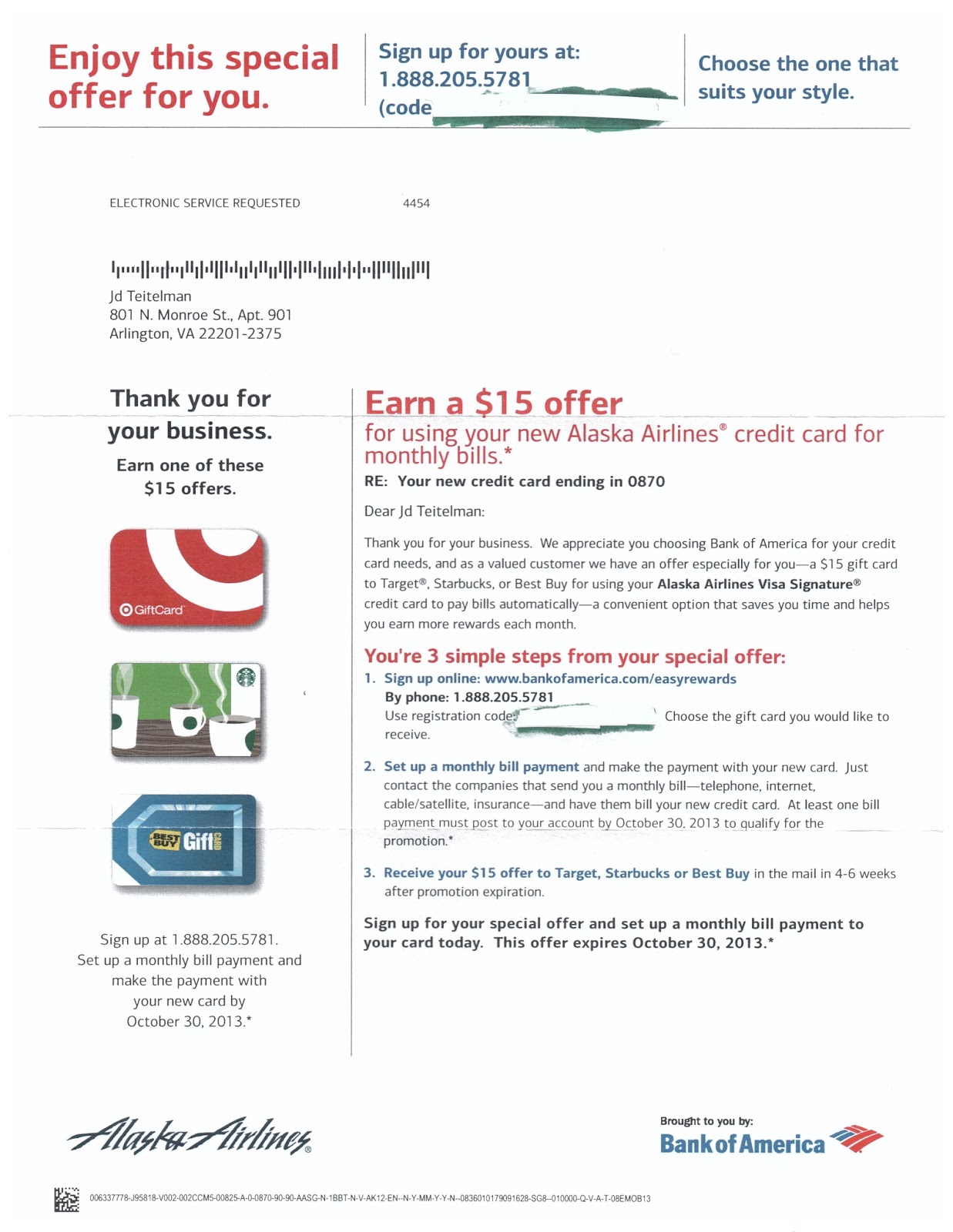 Do It For The Points! Check Your MailBox