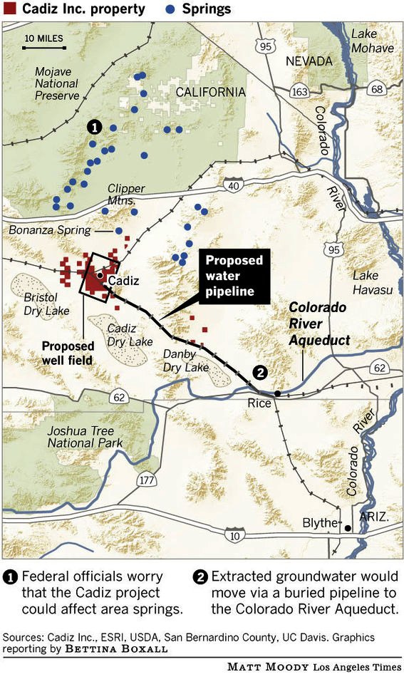 The Guzzler Cadiz Project To Mine Mojave Desert Water Is Back