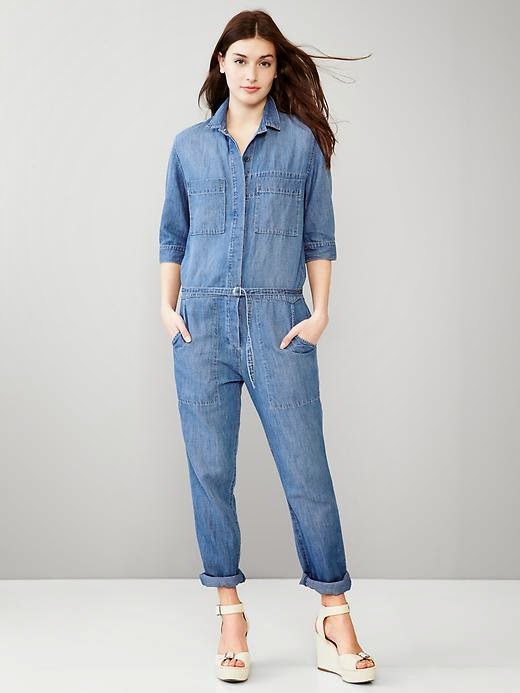 Copy The Denim Mechanic Jumpsuit Like JLo and