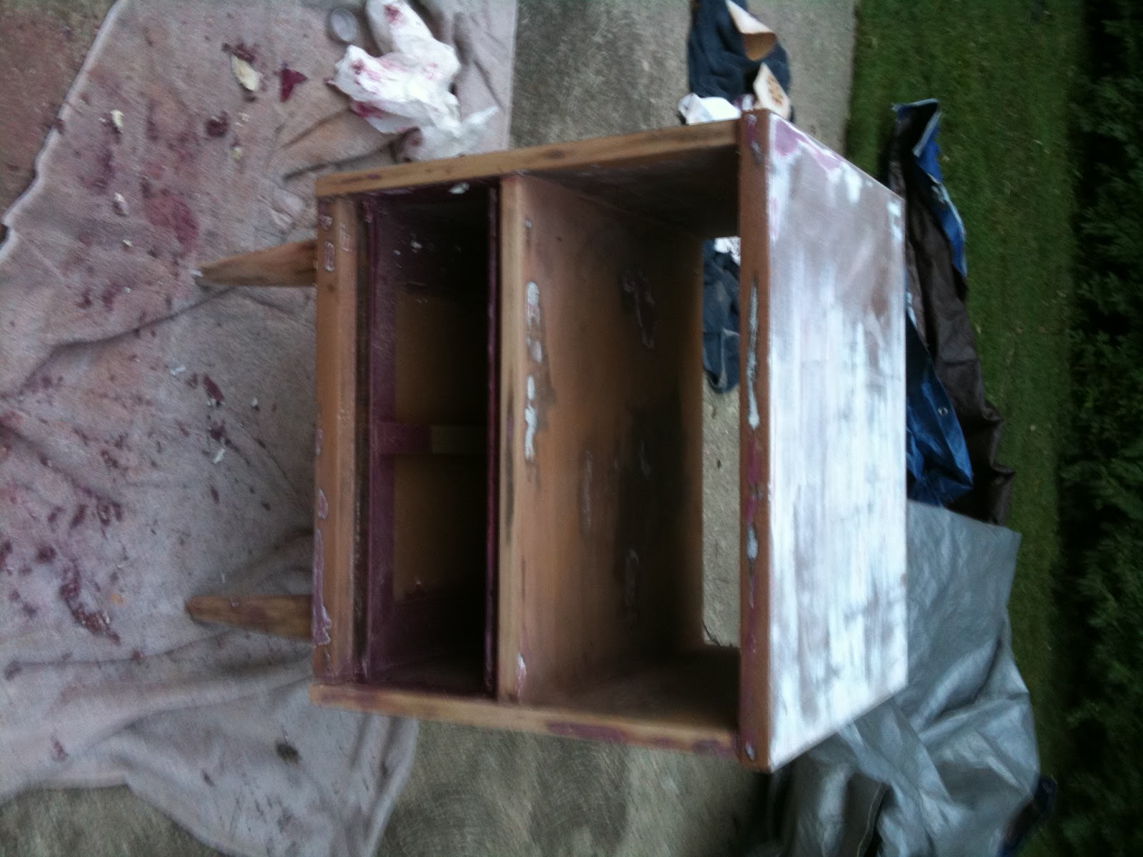 change of scenery How To yellow nightstand