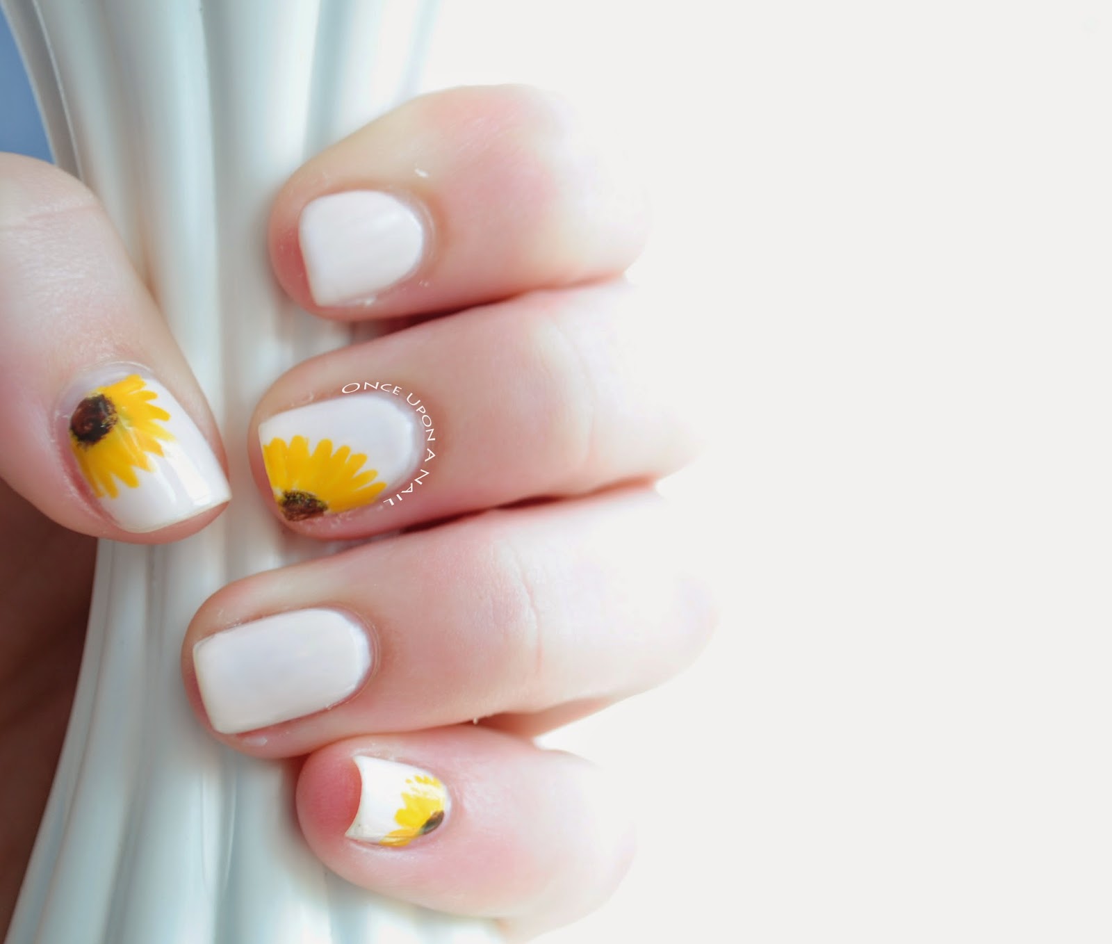 Once Upon A Nail Sunflowers