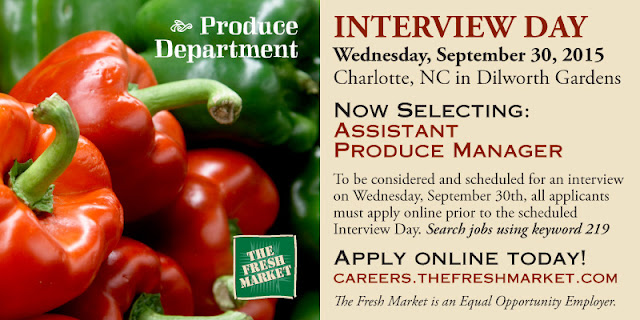 Grocery Store Jobs Charlotte, Dilworth Gardens, NC.