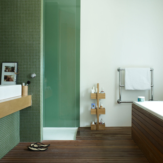 Baños Modernos: Verde En el Baño