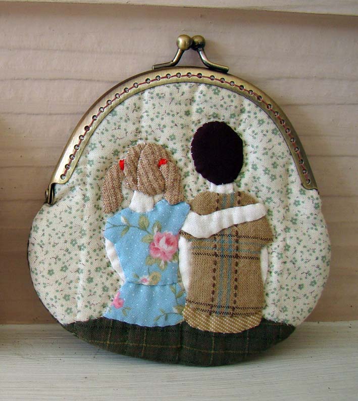 Marmalade Applique purse