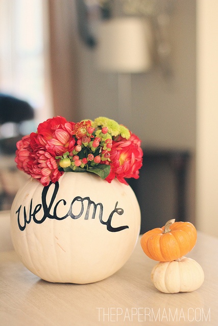 This Little House of Mine: Creative Pumpkin Decorating Ideas
