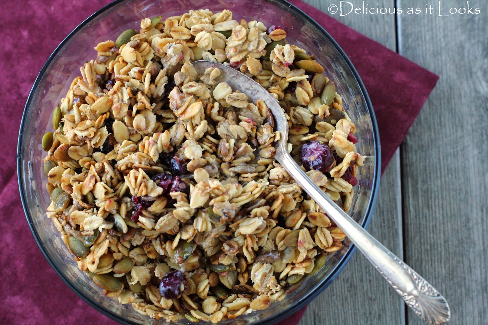 Maple Toasted Cranberry Muesli Delicious as it Looks