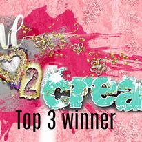 June Top 3- WeLove2Create challenge