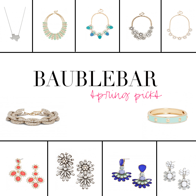 Baublebar Spring Picks! Rachel Rosalie Design