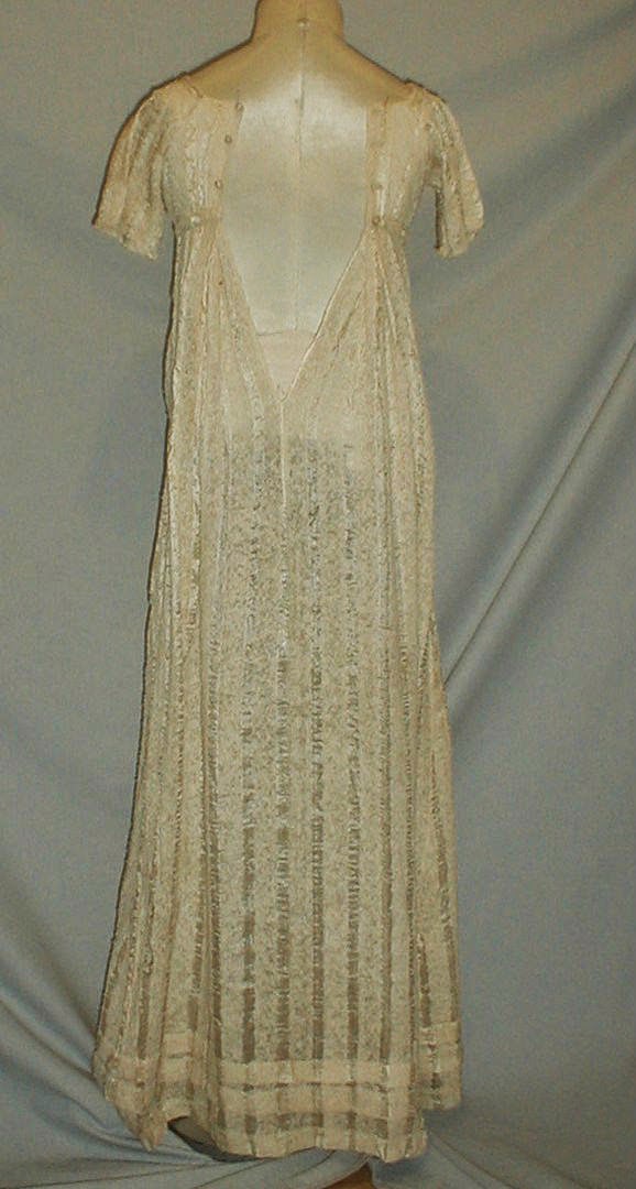 All The Pretty Dresses: Regency Era Striped Dress