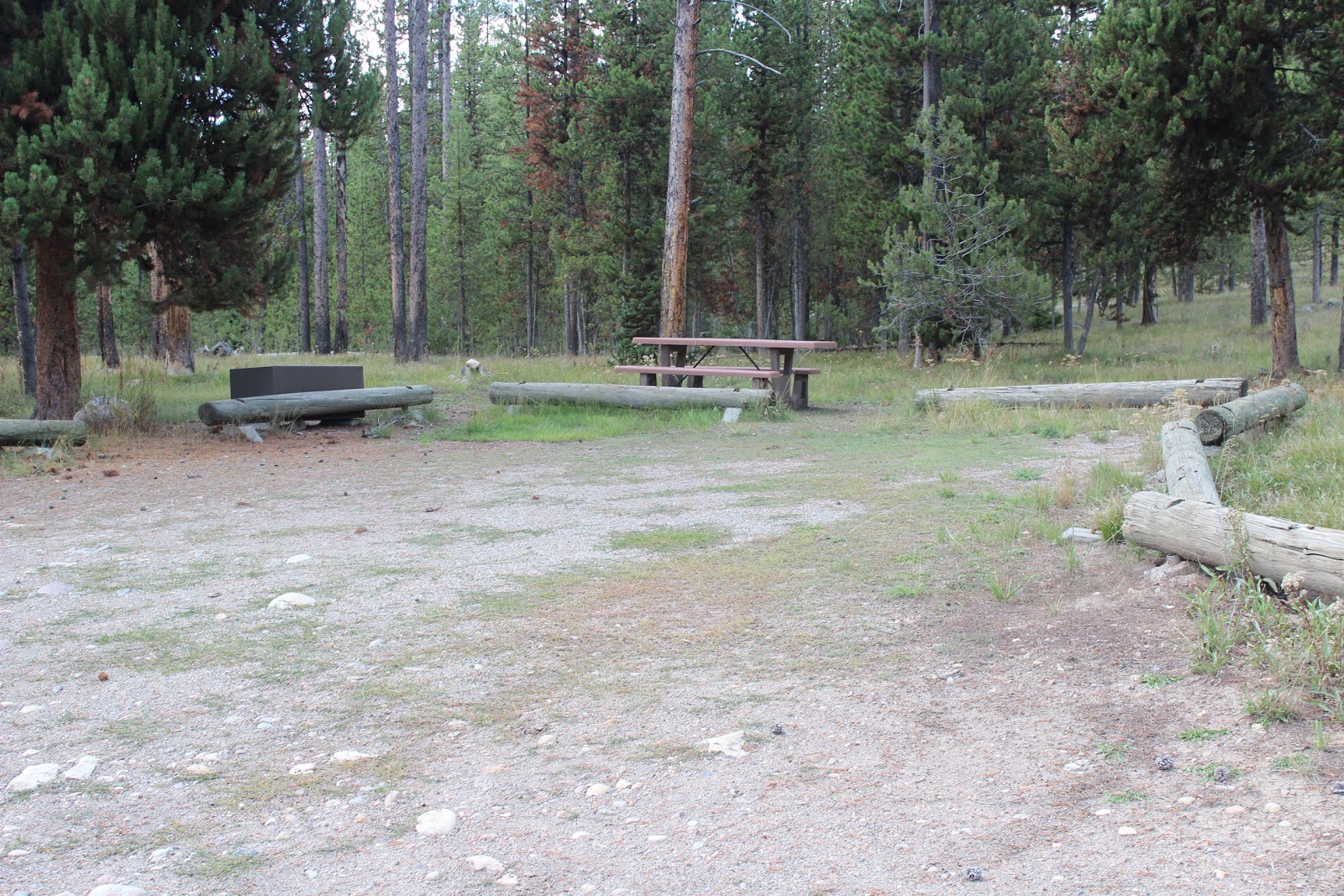 The Massey Family On the road again Camping along Grassy Lake Road in the John D. Rockefeller