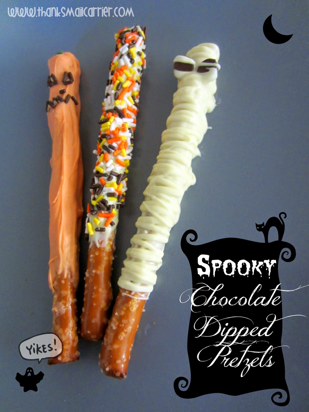 Thanks, Mail Carrier A Dark and Stormy Night for Spooky Halloween