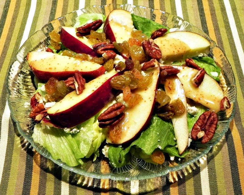 The Iowa Housewife Fruit Salad with Maple Dijon Dressing
