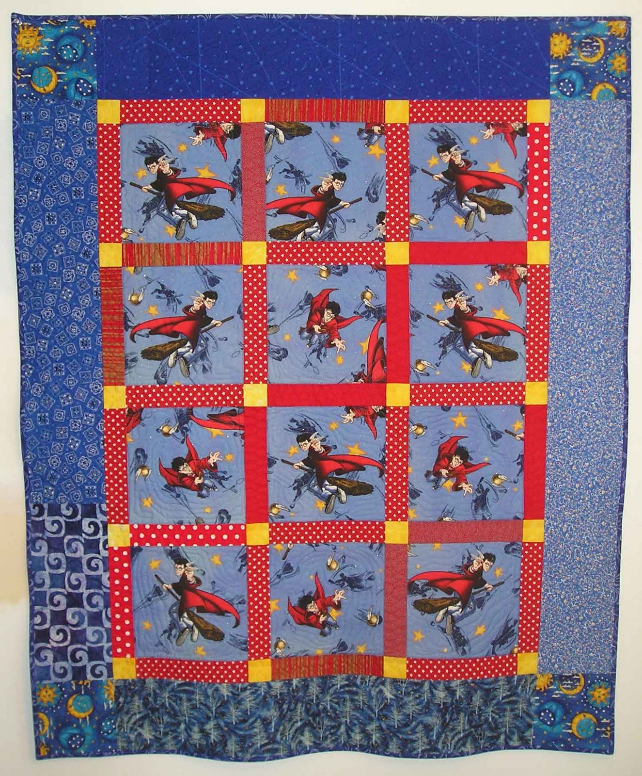 Rabbits Eat Quilts Binding The Harry Potter Quilt