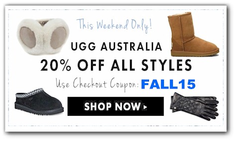 ugg 20 off