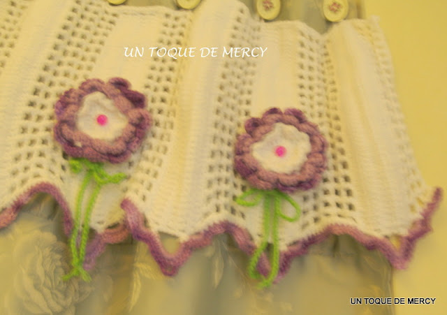 Un toque de mercy: set para bano de crochet