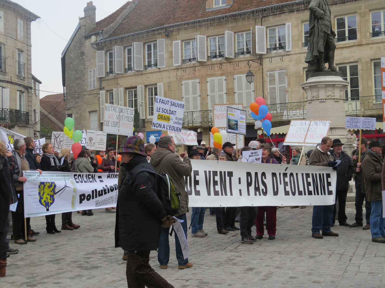 Manifestation le 5 décembre 2015