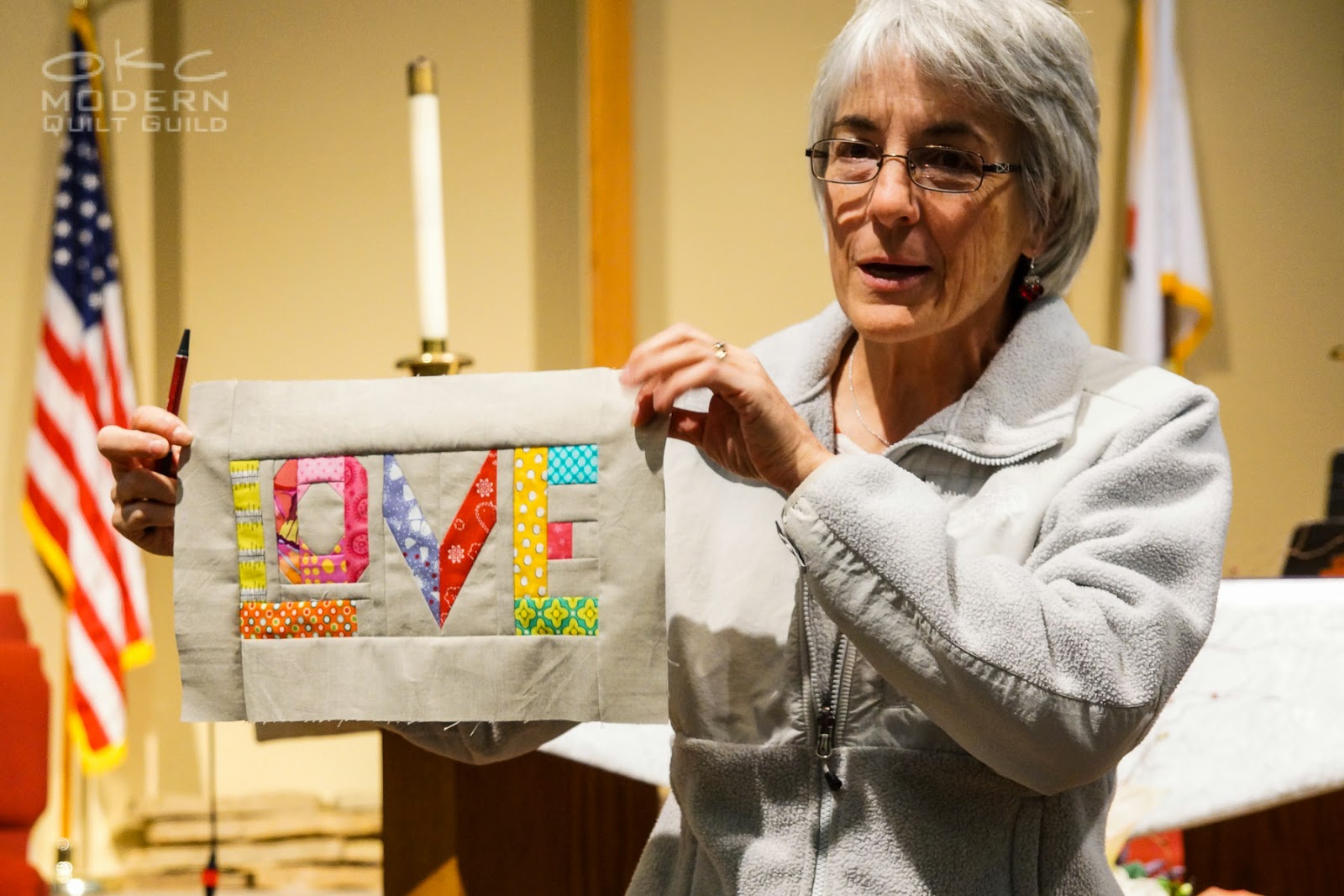 OKC Modern Quilters Guild Meeting WrapUp January 2014